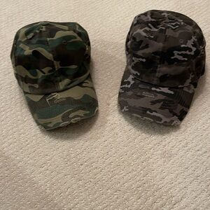 Female camouflage caps